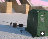 Through-ice sonar data collection